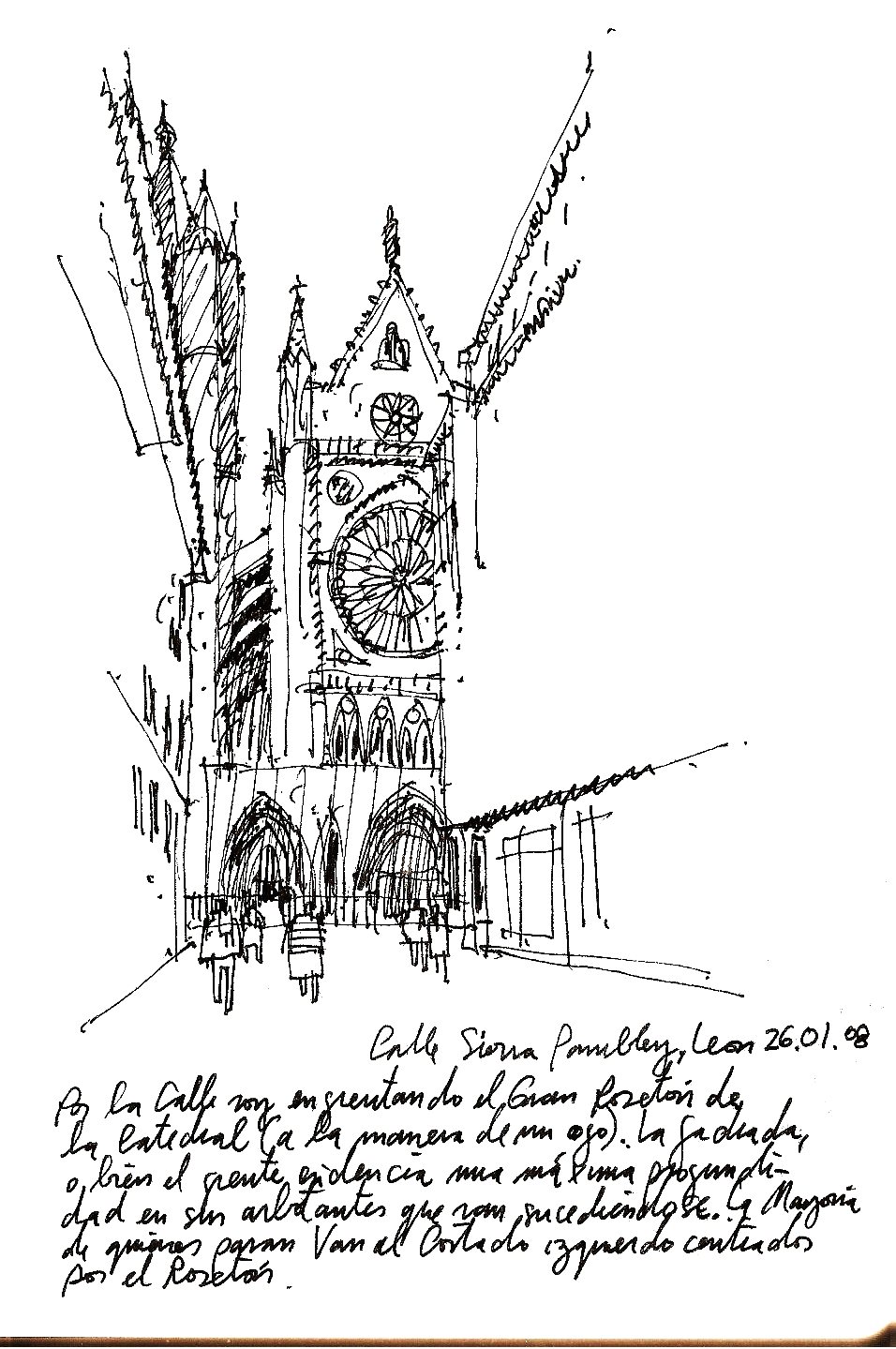 Croquis: España