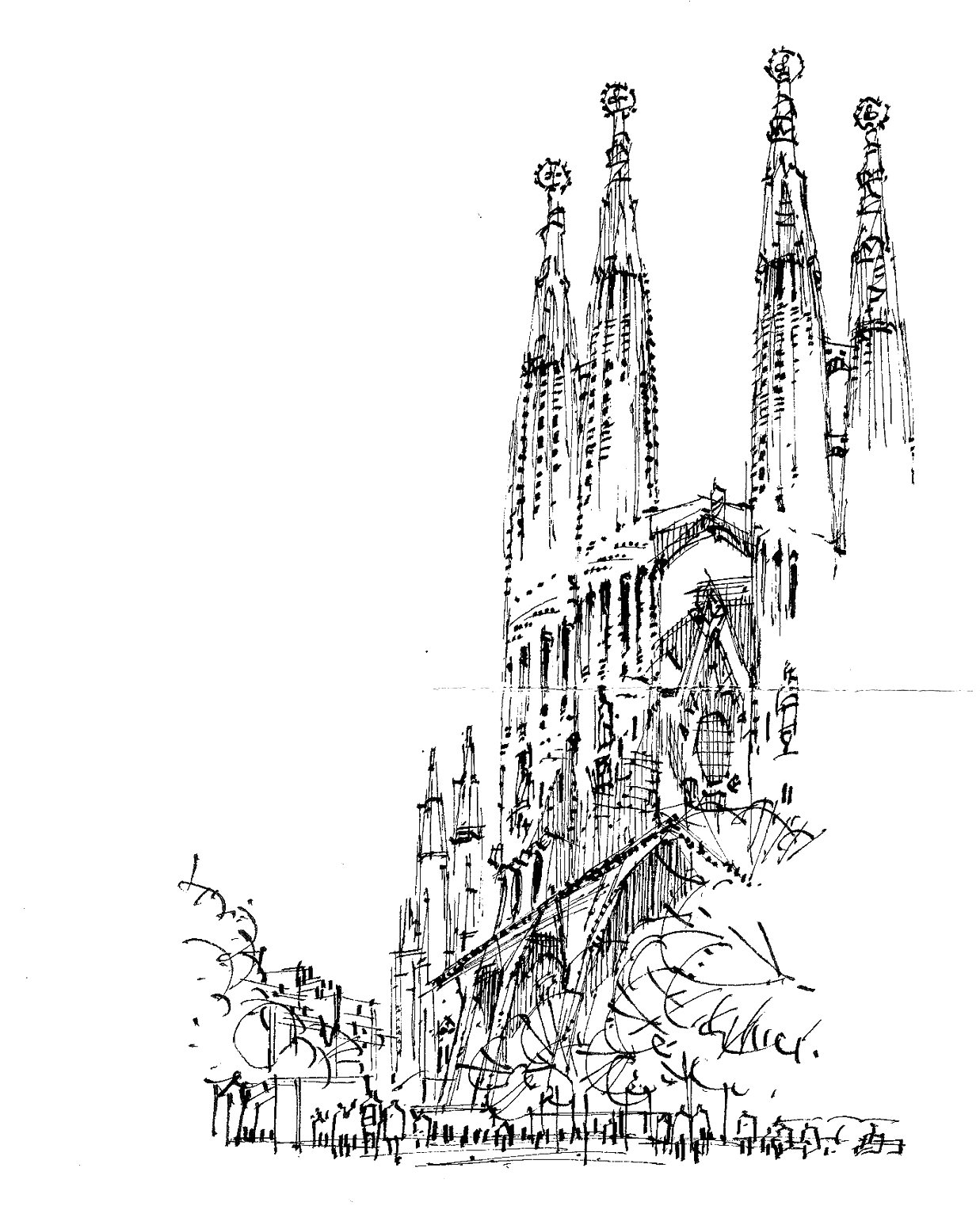 Croquis: España