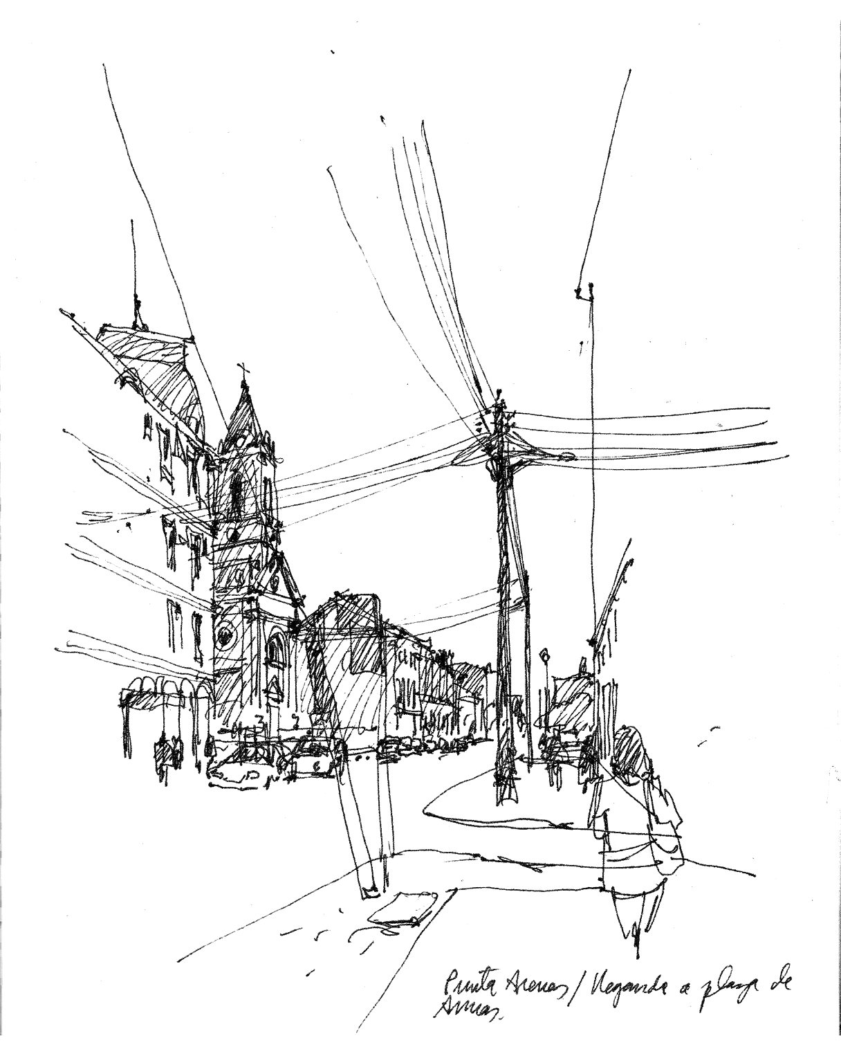 Croquis: Puerto Natales