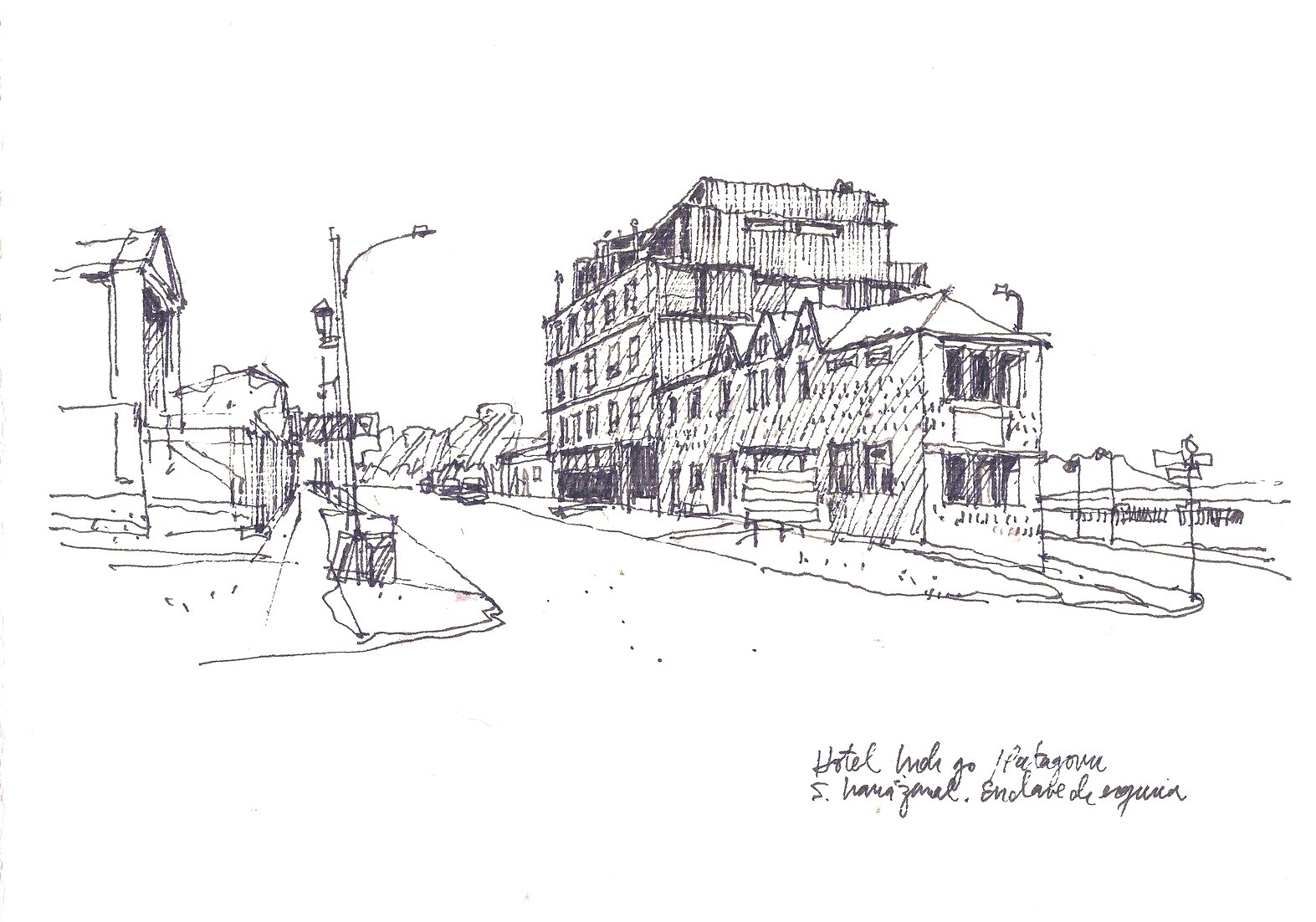Croquis: Puerto Natales