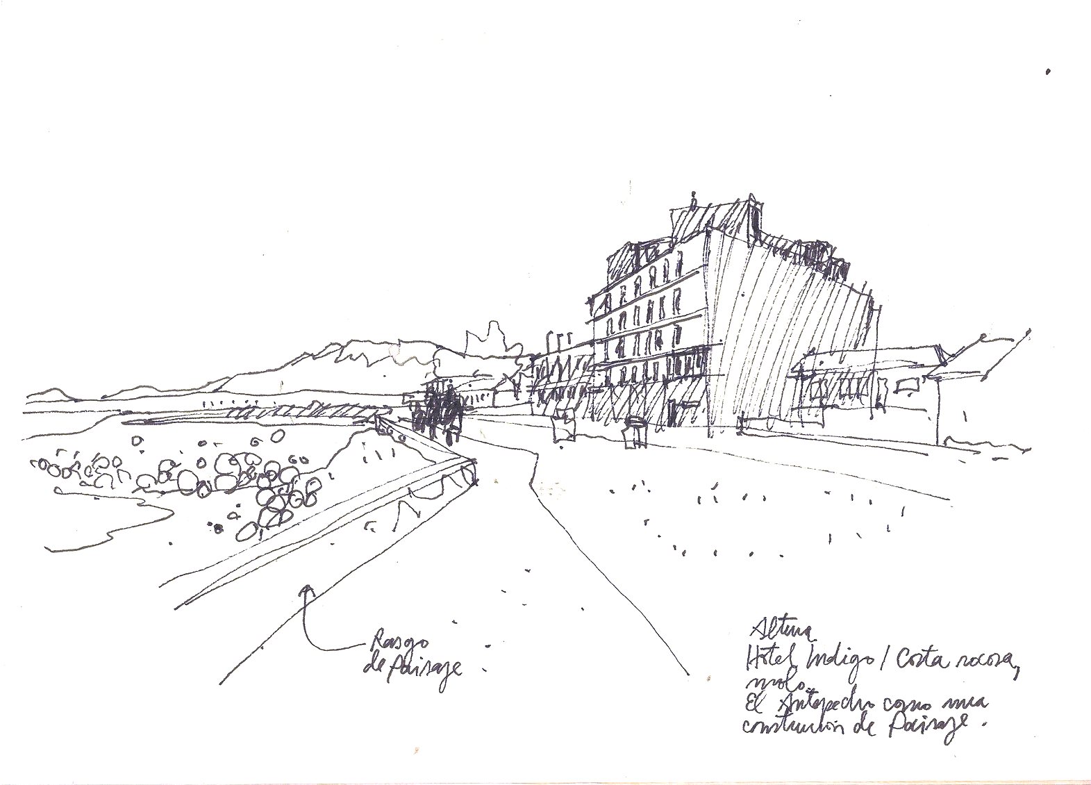 Croquis: Puerto Natales