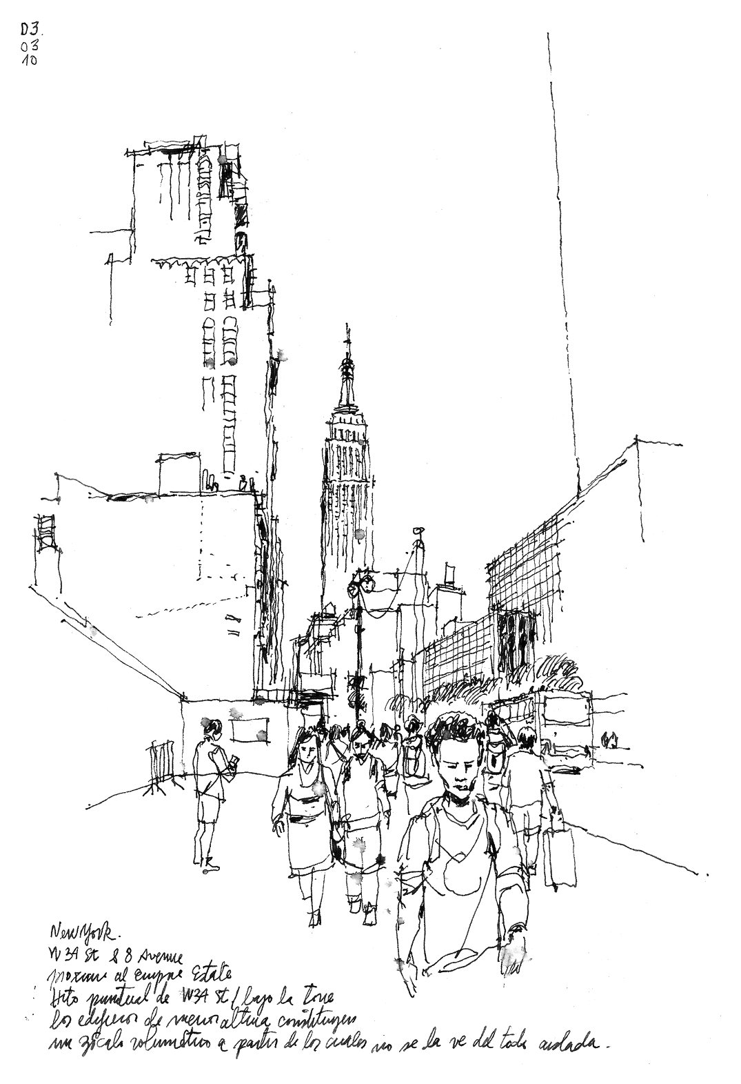 Croquis: Nueva York