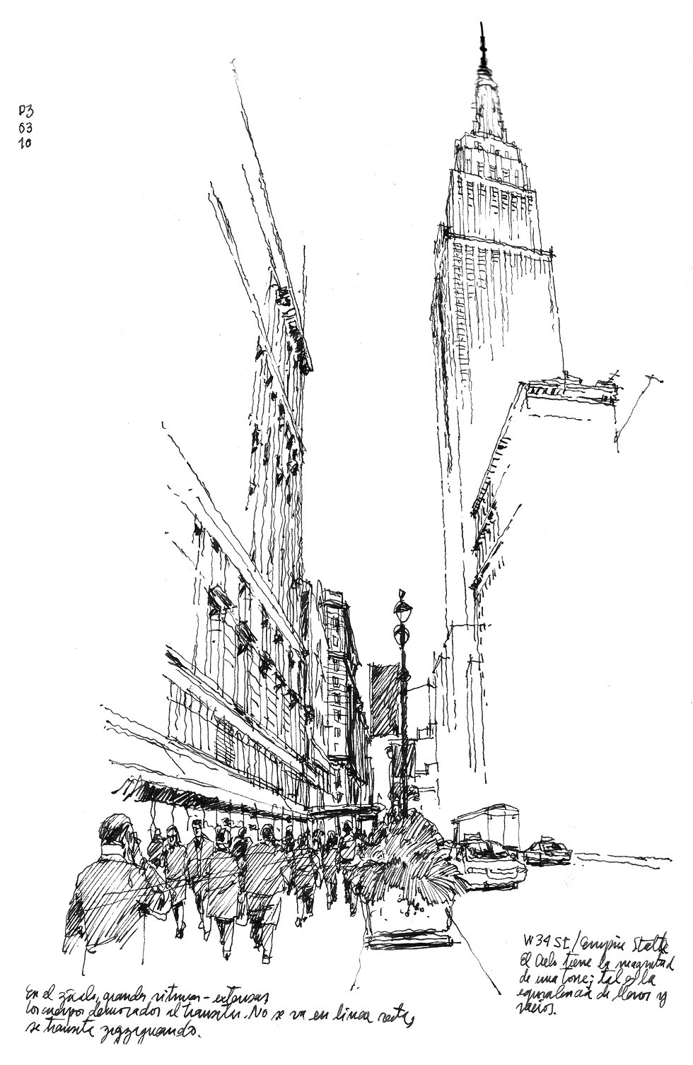 Croquis: Nueva York