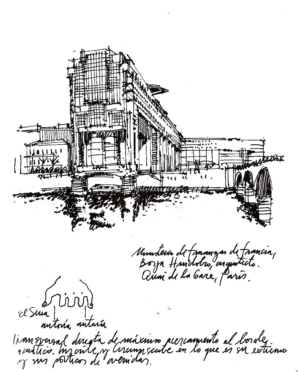 Croquis: París