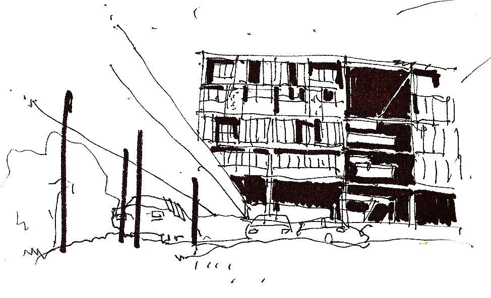 Croquis: Unidad Vecinal Portales