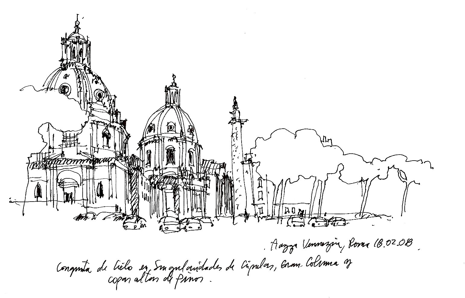 Croquis: Roma