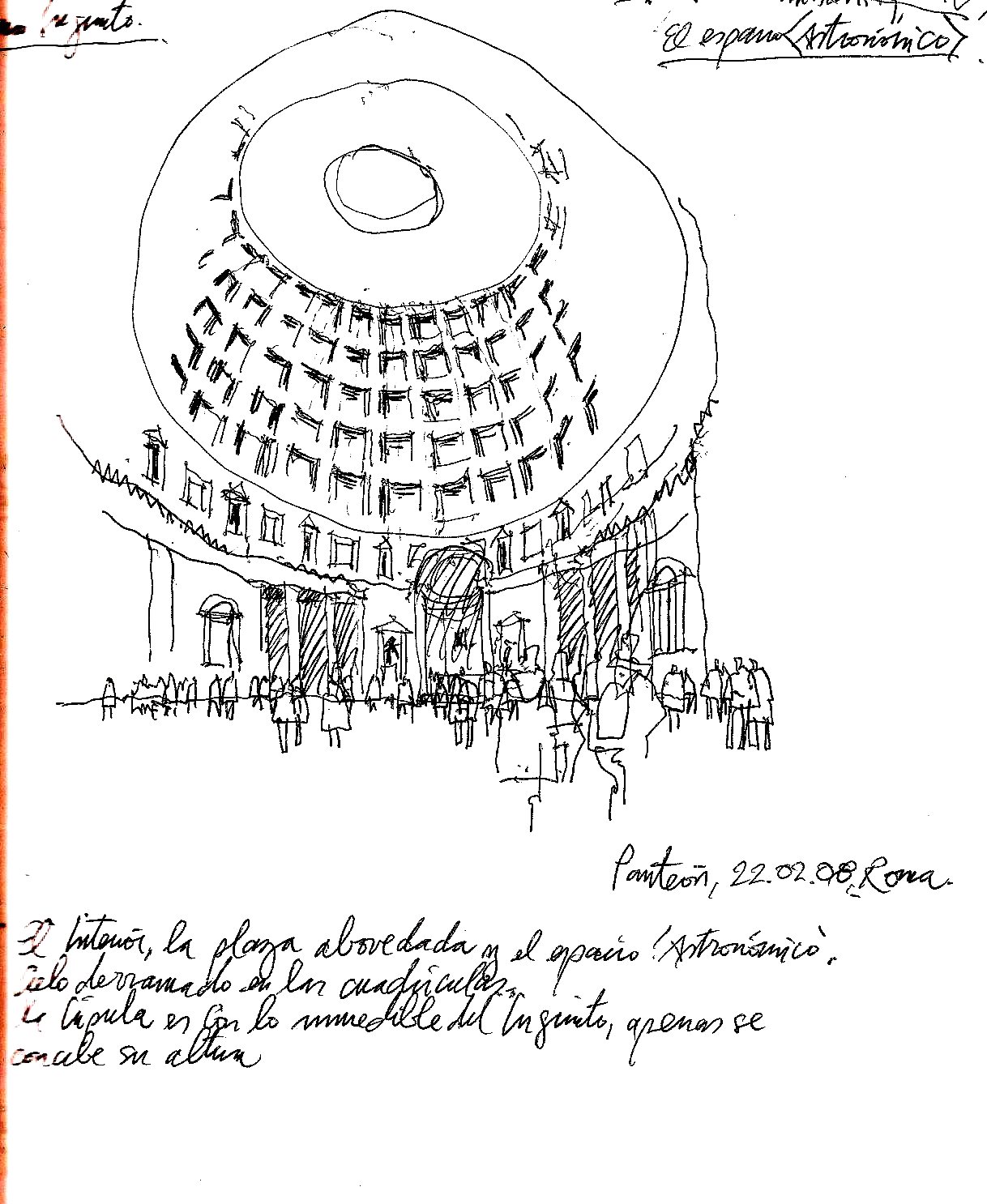 Croquis: Roma